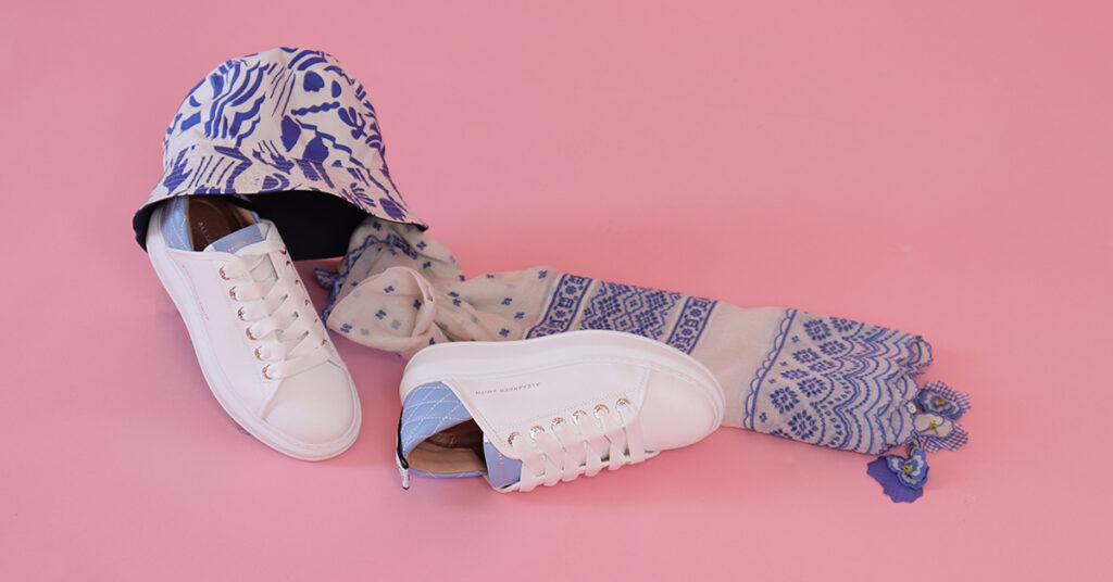 Alexander Smith Sneaker wembley in pelle con inserto trapuntato - sneaker comode