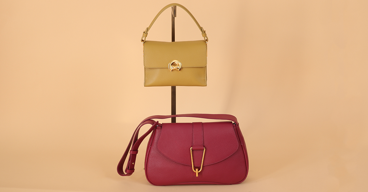 Borse donne in vera pelle